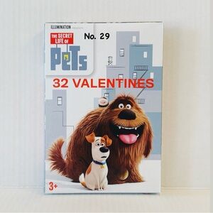 Universal The Secret Life of Pets 32 Valentines Day Cards